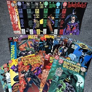 Lot of Batman DC Comics‎ Huntress: Cry For Blood, Turning Points, Jazz, Wildcat